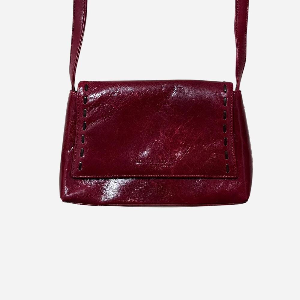 Kenneth cole red leather